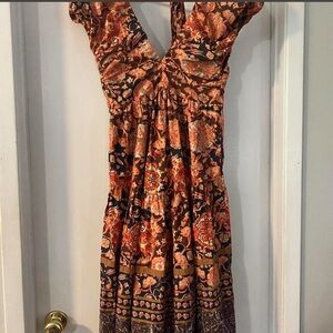 Anthropologie midi dress